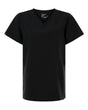 Hanes Women's V-Neck 1 Pocket Scrub Top. HSB000 - Black