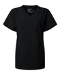 Hanes Women's V-Neck 3 Pocket Scrub Top. HSB002 - Black