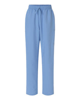 Hanes Women's Scrub Open Leg Pants. HSB003 - Ceil Blue