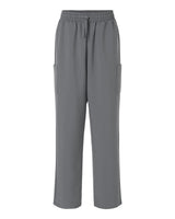 Hanes Women's Scrub Open Leg Pants. HSB003 - Grey