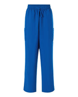 Hanes Women's Scrub Open Leg Pants. HSB003 - Royal Blue