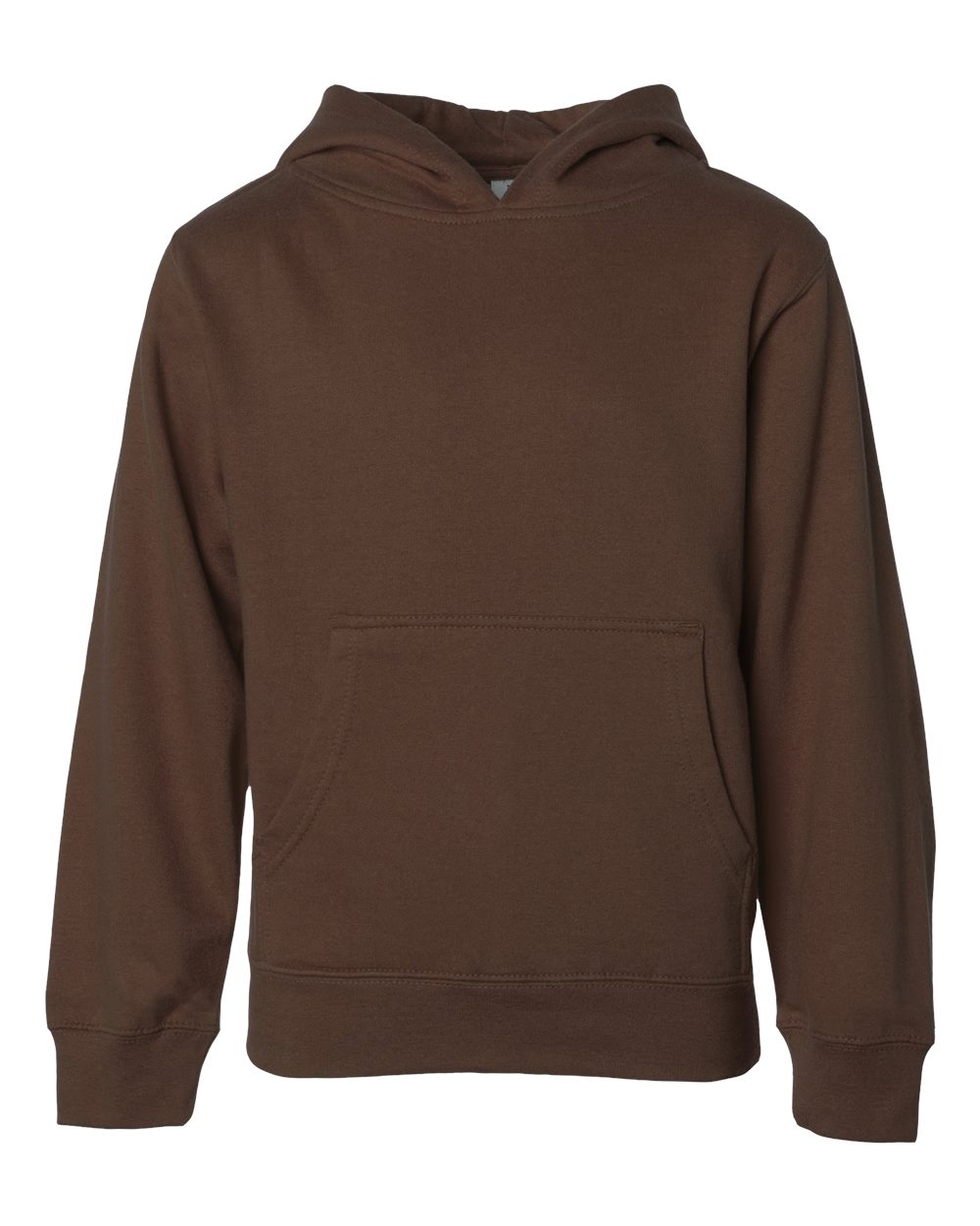 Independent Trading Co. Youth Midweight Hooded Sweatshirt. SS4001Y - Brown