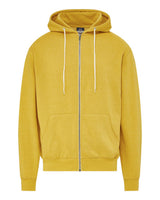 MV Sport Unisex Retro Heather Full-Zip Hooded Sweatshirt. 2349 - Ginger