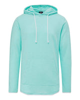 MV Sport Unisex Miles Slub Hooded Long Sleeve T-Shirt. 24401 - Oasis