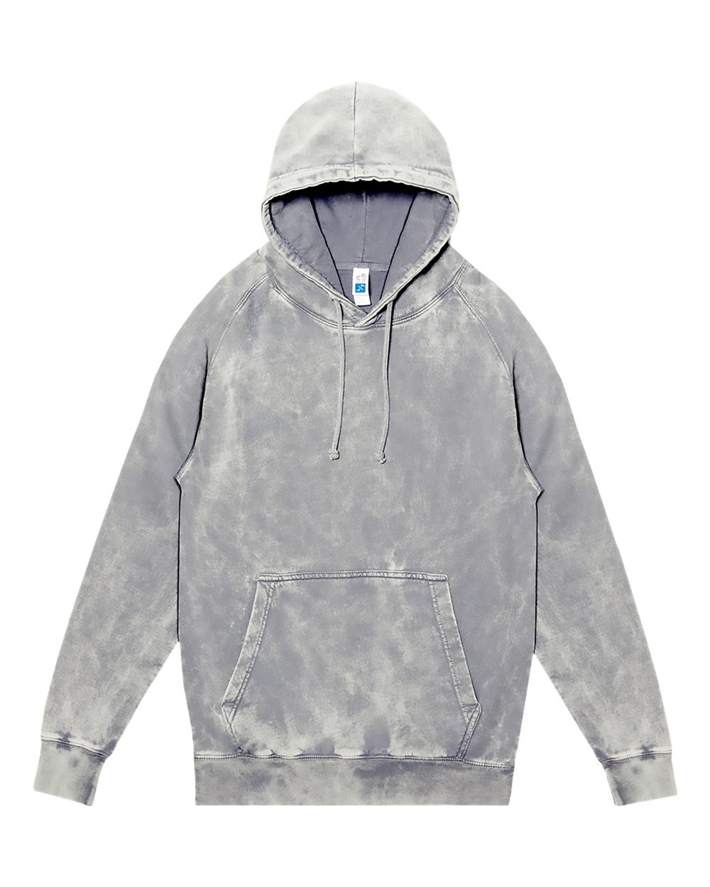 Lane Seven Unisex Vintage Raglan Hoodie Sweatshirt. LST004 - Cloud Rock