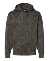 Independent Trading Co. Unisex Heavyweight Hooded Sweatshirt. IND4000 - Darkwood Tree Camo