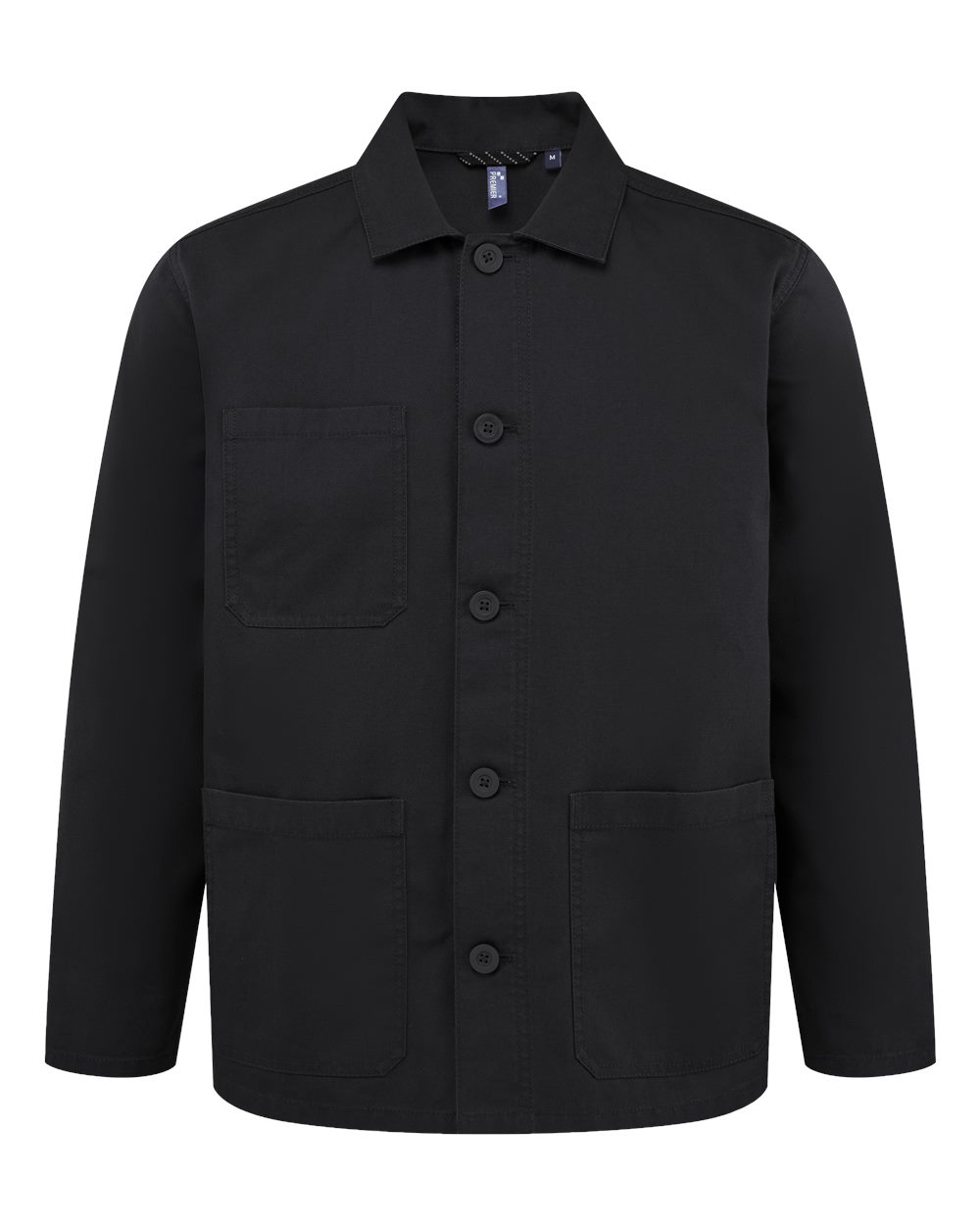 Artisan Collection by Reprime Unisex Utility 2.0 Chore Jacket. RP022 - Stay Black