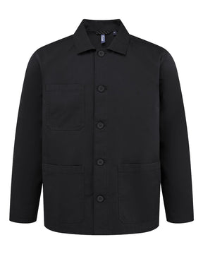 Artisan Collection by Reprime Unisex Utility 2.0 Chore Jacket. RP022 - Stay Black
