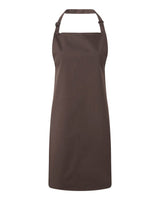 Artisan Collection by Reprime Recycled Bib Apron. RP150 - Brown