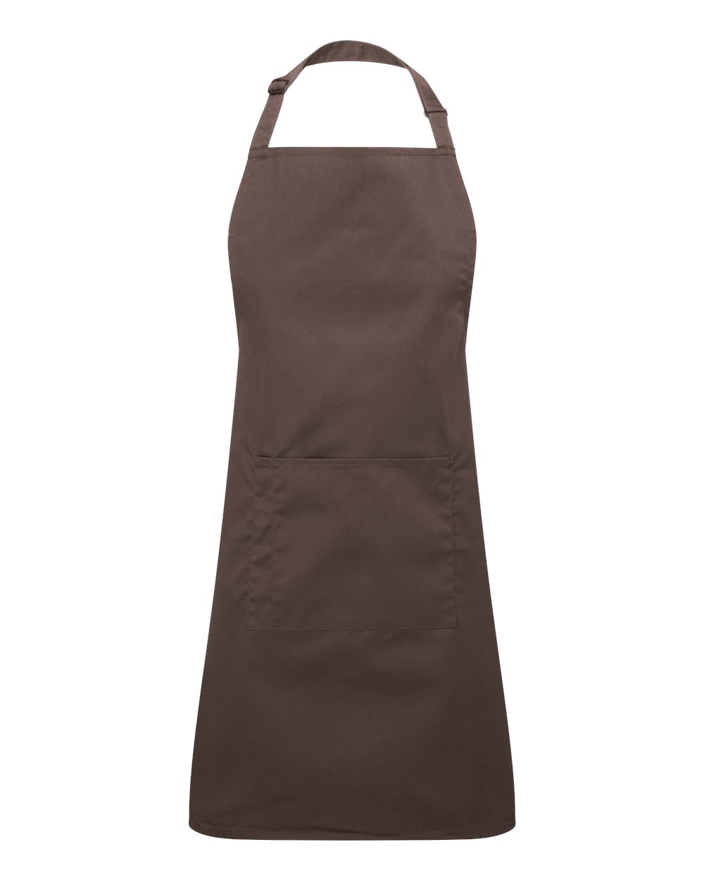 Artisan Collection by Reprime Recycled Pocket Bib Apron. RP154 - Brown
