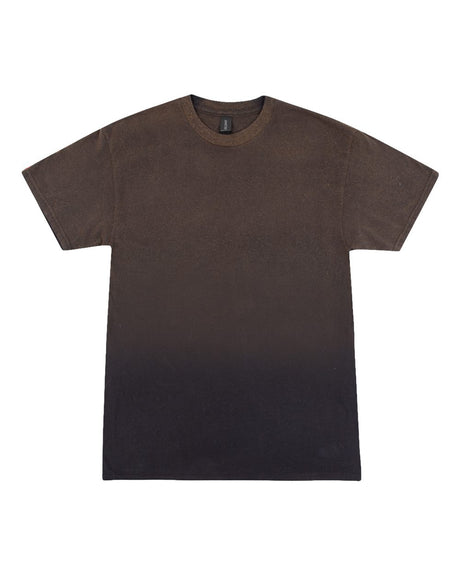 Colortone Unisex Vintage Spray T-Shirt. 1285 - Vintage Black