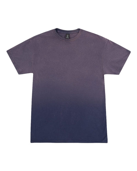 Colortone Unisex Vintage Spray T-Shirt. 1285 - Vintage Navy