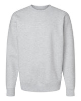 Independent Trading Co. Unisex Heavyweight Crewneck Sweatshirt. IND3000 - Ash Heather