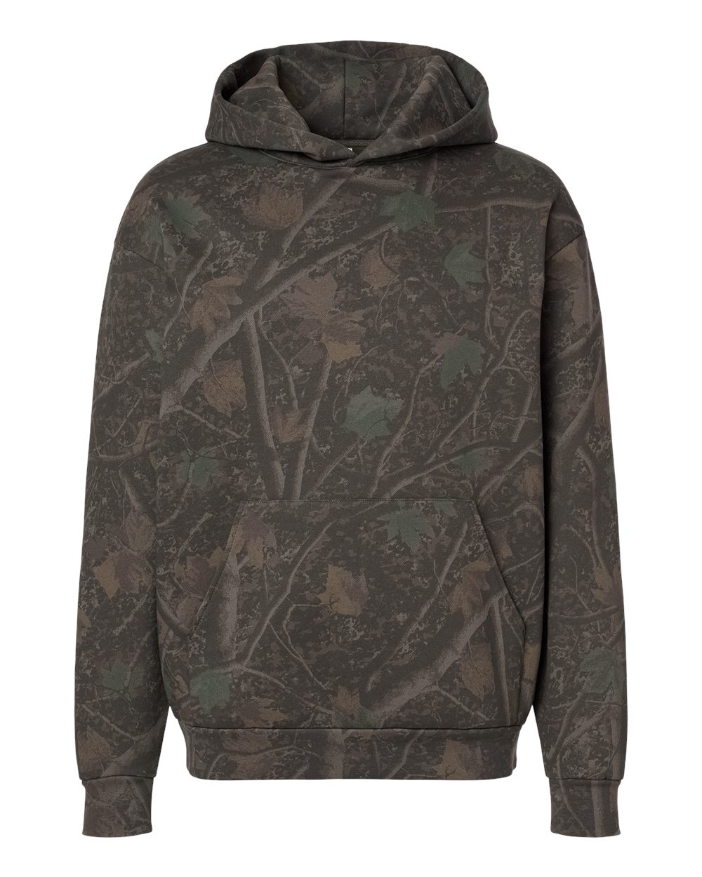 Independent Trading Co. Unisex Boulevard Heavyweight Hooded Sweatshirt. IND330BLV - Darkwood Tree Camo