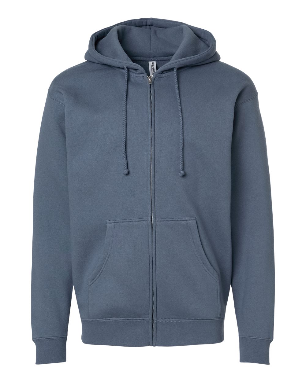 Independent Trading Co. Unisex Heavyweight Full-Zip Hooded Sweatshirt. IND4000Z - Storm Blue