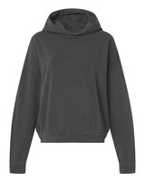 Independent Trading Co. Women's California Wave Wash Sunday Hooded Sweatshirt. PRM2600 - Pigment Black