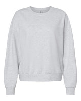 Independent Trading Co. Women's California Wave Wash Sunday Crewneck Sweatshirt. PRM2700 - Ash Heather