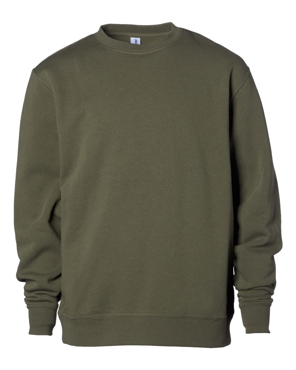 Independent Trading Co. Youth Midweight Crewneck Sweatshirt. SS3001Y - Army