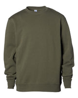 Independent Trading Co. Youth Midweight Crewneck Sweatshirt. SS3001Y - Army