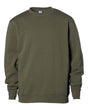 Independent Trading Co. Youth Midweight Crewneck Sweatshirt. SS3001Y - Army
