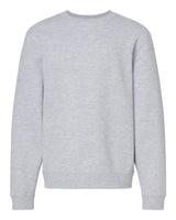 Independent Trading Co. Youth Midweight Crewneck Sweatshirt. SS3001Y - Grey Heather