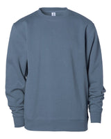 Independent Trading Co. Youth Midweight Crewneck Sweatshirt. SS3001Y - Storm Blue