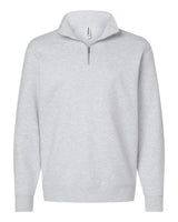 Independent Trading Co. Unisex Midweight Quarter-Zip Pullover. SS4600QZ - Ash Heather