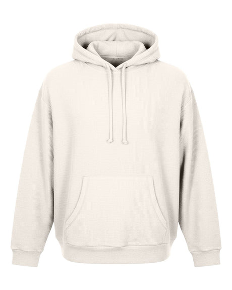 Boxercraft Unisex Corded Pullover Hooded Sweatshirt. BU5302 - Natural