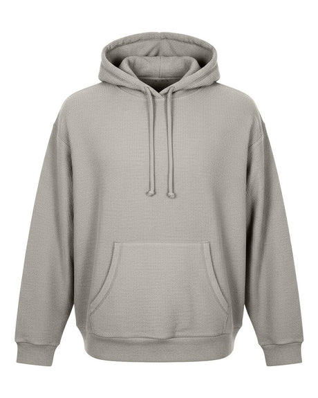 Boxercraft Unisex Corded Pullover Hooded Sweatshirt. BU5302 - Oxford