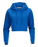 Boxercraft Women's Cropped Fleece Hooded Sweatshirt. BW5404 - Electric Royal