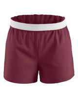 Boxercraft Youth Essential Spirit Shorts. BY6504 - Maroon