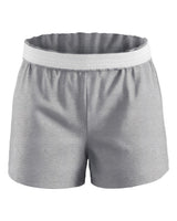 Boxercraft Youth Essential Spirit Shorts. BY6504 - Oxford Heather