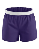 Boxercraft Youth Essential Spirit Shorts. BY6504 - Purple