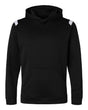Badger Unisex On The Rise Performance Hooded Sweatshirt. B11013 - Black/ White