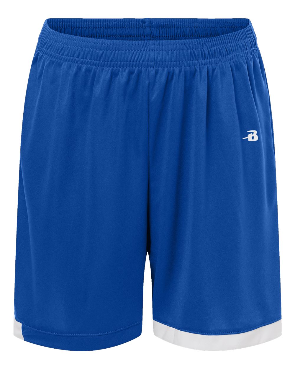 Badger Youth On The Rise Shorts. 2301 - Royal/ White