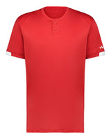 Alleson Athletic Youth On The Rise Two Button Jersey. 2950 - Red/ White