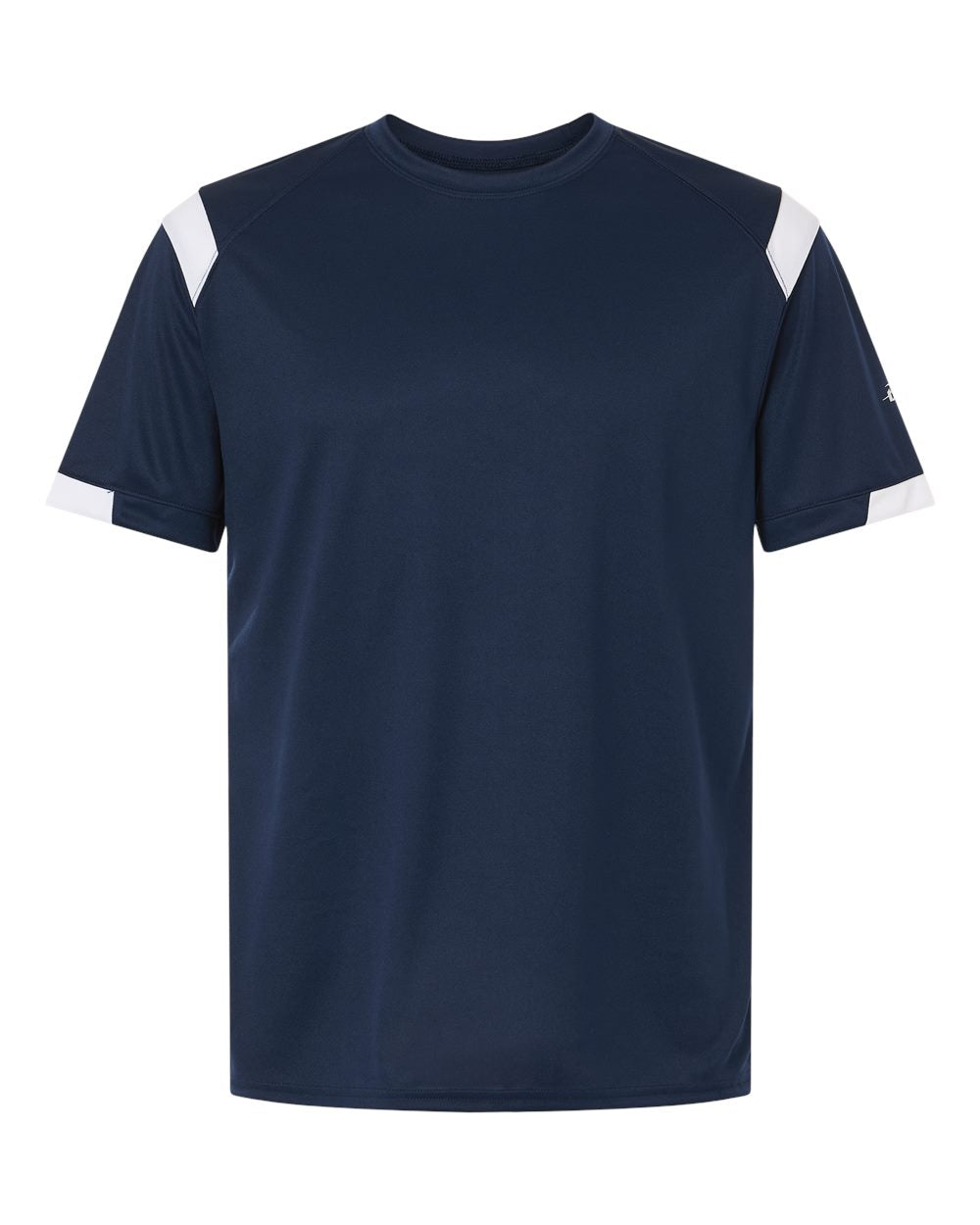 Badger Men's On The Rise T-Shirt. 4251 - Navy/ White