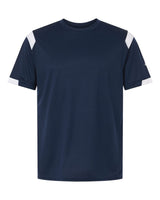 Badger Men's On The Rise T-Shirt. 4251 - Navy/ White