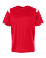 Badger Men's On The Rise T-Shirt. 4251 - Red/ White