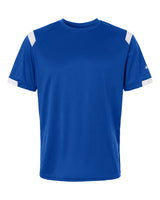 Badger Men's On The Rise T-Shirt. 4251 - Royal/ White