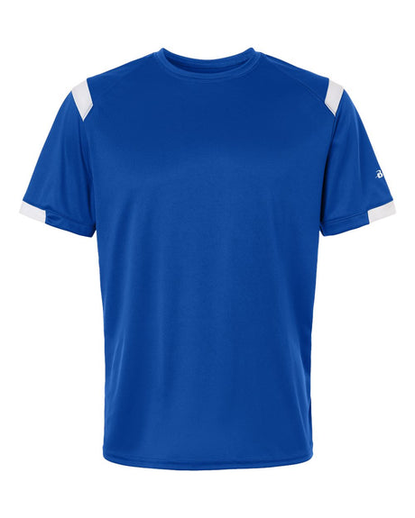 Badger Men's On The Rise T-Shirt. 4251 - Royal/ White