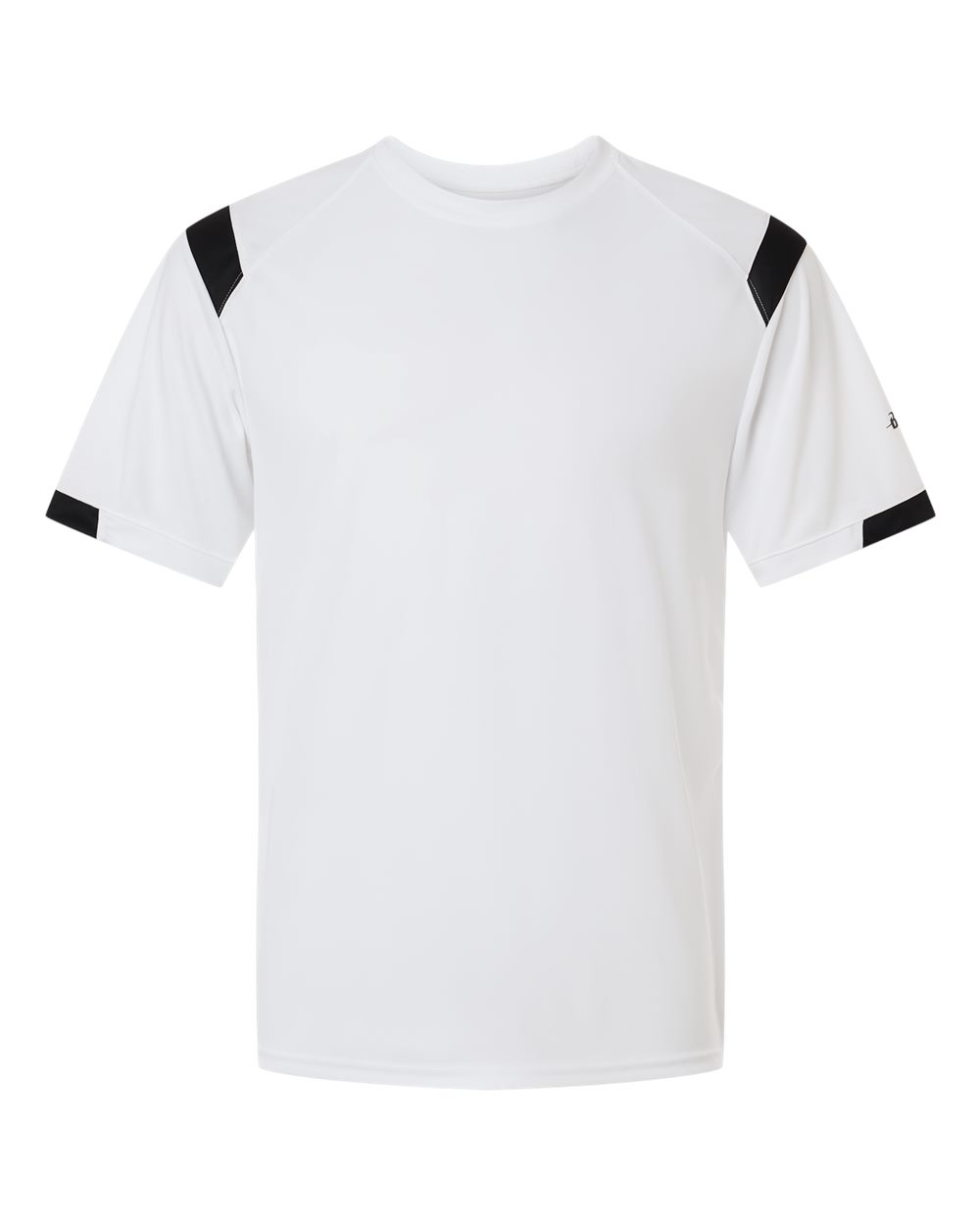 Badger Men's On The Rise T-Shirt. 4251 - White/ Black