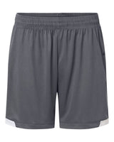 Badger Men's On The Rise Shorts. 7101 - Graphite/ White