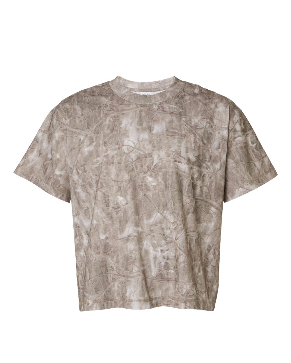 LAT Unisex Boxy Jersey Tee. 3520 - Sand Timberwood