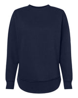 LAT Women's Weekend Crewneck Sweatshirt. 3525 - Navy