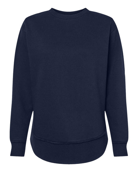 LAT Women's Weekend Crewneck Sweatshirt. 3525 - Navy
