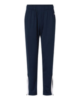 Badger Men's On The Rise Outercore Warm-Up Pants. 7726 - Navy/ White