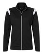 Badger Women's On The Rise Outercore Warm-Up Jacket. 7925 - Black/ White