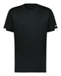 Alleson Athletic Unisex On The Rise Two Button Jersey. 7950 - Black/ White