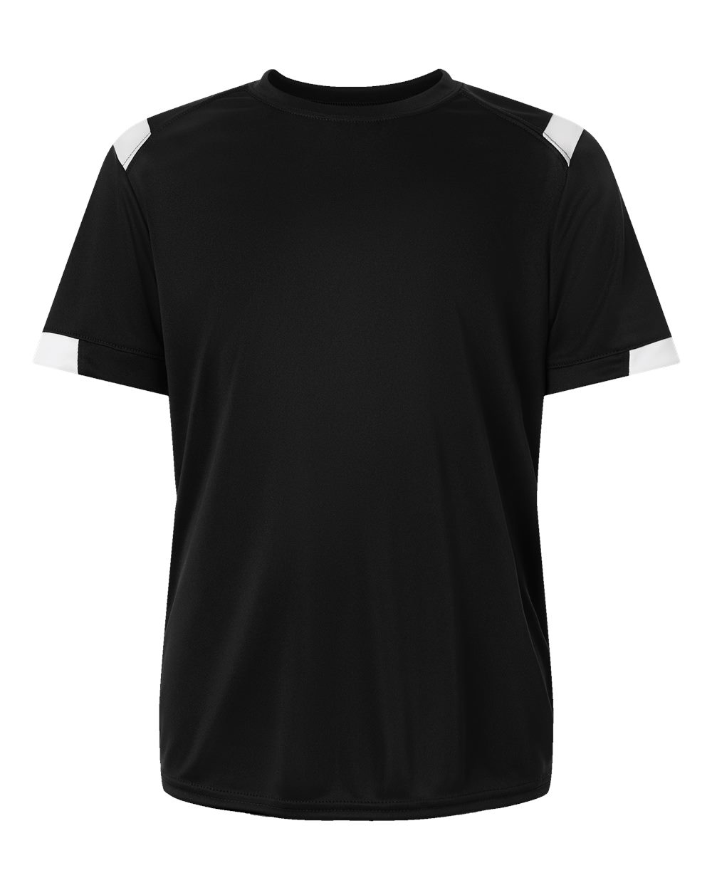 Badger Youth On The Rise T-Shirt. 2251 - Black/ White